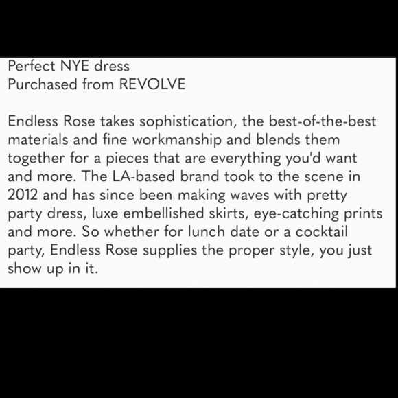 Endless Rose High Neck Embellished Dress Size Small NWT - Picture 13 of 13